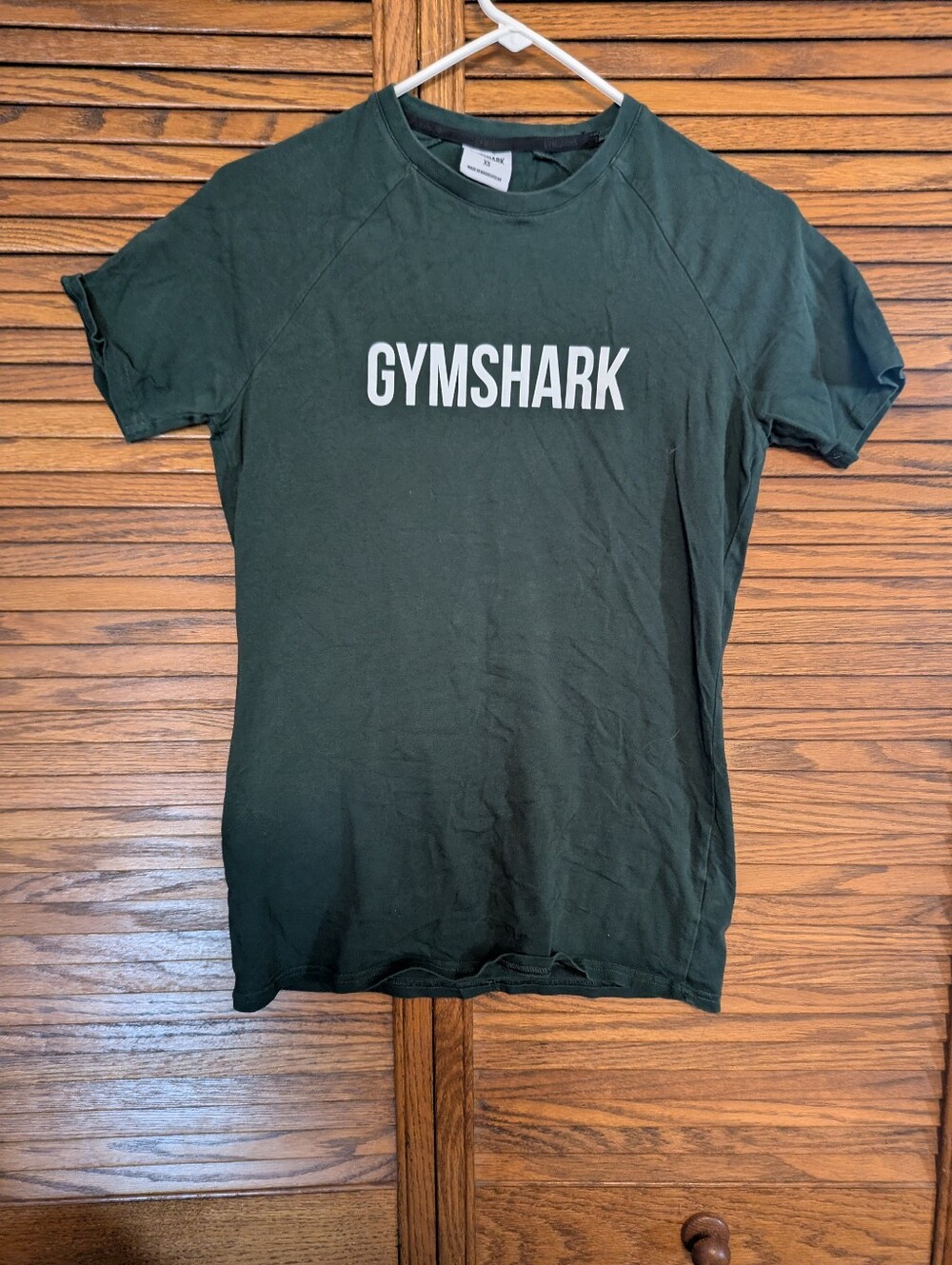 Gymshark Men's Black T-shirt Short Sleeve Size Extra Small Unisex